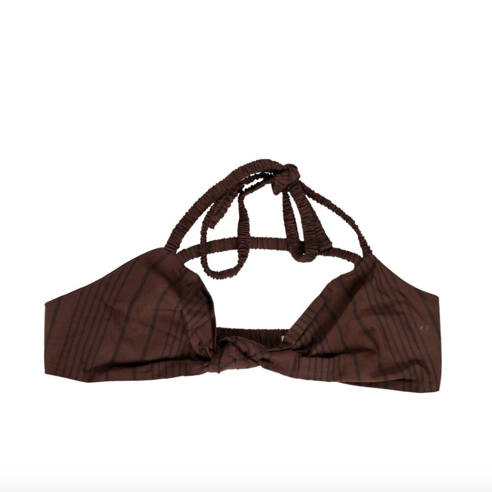 Jacquemus strapless bra crop top